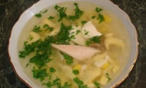 सॉरेल सूप: चिकन के साथ चरण-दर-चरण नुस्खा चिकन के साथ सॉरेल सूप कैसे पकाएं